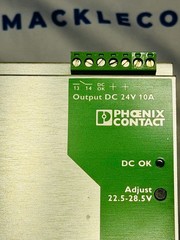 Phoenix Contact Quint Power 100-240V 24VDC 10A QUINT-PS-100-240AC/24DC/10 USED