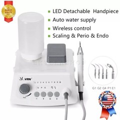 VRN Dental Ultrasonic Piezo Scaler With LED Light Handpiece Auto Water Supply