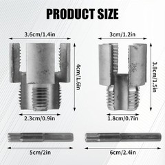 4 in 1 Water Pipe Wrench, Universal Pipe Opener for PVC Pipes, Integrated Intern