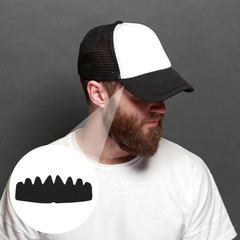 6 Pcs Hat Sweat Liner Hat Sweat Protector Liner Baseball Caps Inserts Flexible