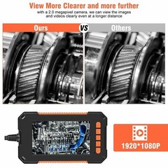 Industrial Endoscope Camera 1080P HD 4.3” Screen Borescope Inspection Camera US