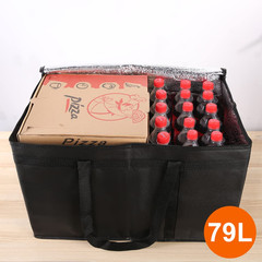 5-Pack Insulated Food Delivery Bag for Hot and Cold Meal, Xxx-Large, Grocery Tot
