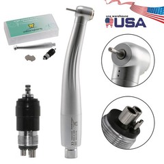 10* NSK Style Dental High Speed Turbine Handpiece W/ Quick Coupler 4 Hole YBNK4