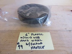 6 5/16″ Plastic Handwheel w/Solid Web and Revolving and Folding Handle (#99-C-2)