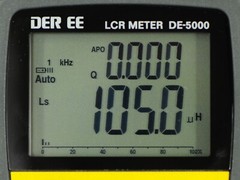 DE-5000 Handheld LCR Meter DE5000 w/ TL-21 TL-22 TL-23 DER EE High Accuracy