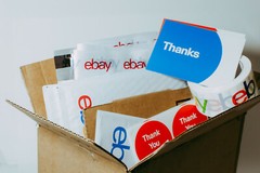 42 Ebay Branded Shipping Supplies STARTER KIT Box Lg Poly Bag TY PC Tape Tissue