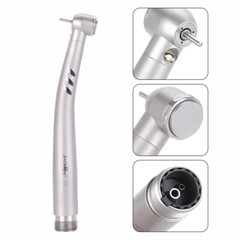 Dental LED Fiber Optic E-Generator High Speed Handpiece 3 Way Spray Push 2 Holes