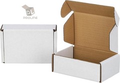 25 Pack 7x4x3 White Corrugated Shipping Mailer Packing Box Boxes 7″ x 4″ x 3″