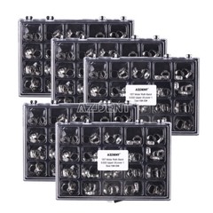 80Pcs AZDENT Dental Orthodontic 16#-35 Bands with Buccal Tube 1st Molar Roth.022