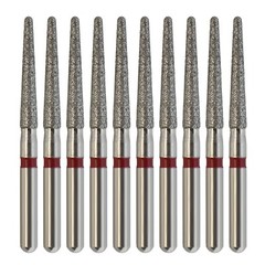 Multi-use Dental Diamond Burs Football Round End Taper Friction Grip FG 368 856
