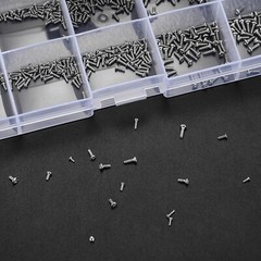 800 Pcs Tiny Screws for Electronics Micro Small Mini Phillips Pan Head Machine
