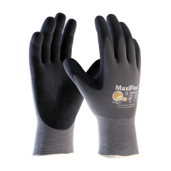 34-874(S-XL) MaxiFlex Ultimate Micro Foam Nitrile Grip Coated Work Gloves (3 PK)