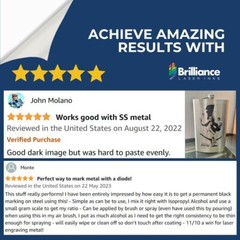 Black Metal Liquid Ready – Laser Marking Powder.