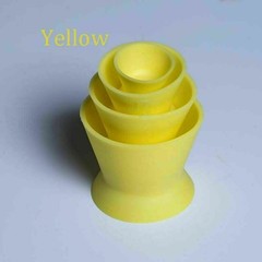 4 Pc/Set Dental Flexible Silicone Dappen Dish Mixing Cup No-Stick Bowl 7/20/40ml