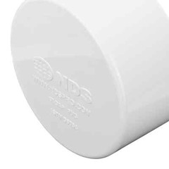 NDS PVC S&D Cap, 6 in.