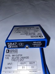 Analog Devices 5B47-CUSTOM ISOLATED LINEARIZED Type E TC Input -100.0°F 500.0°F
