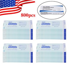 1000 3.5″ x 10″ Dental Sterilization Pouches Sterilizer Autoclave Bags Tool Nail