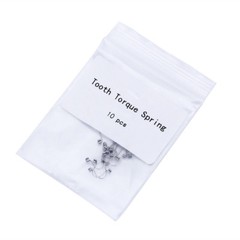 10 Pcs/pack Dental Single Anterior Teeth Torque Ortho Rectangular Spring