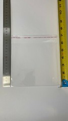 Clear Resealable Self Adhesive Seal Cello Lip Tape Plastic bags 6-1/4 x 6 inches