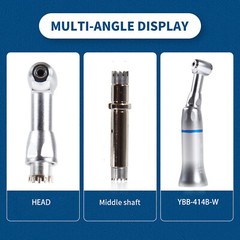 Dental E TYPE push button Contra Angle LOW Handpiece A+ Dentist Brand New PAD