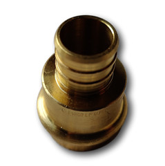 25 Pcs 3/4″ Press x 3/4 Pex Coupling, Replace for 3/4″ Press Fit coupling, Brass