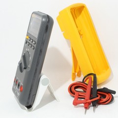 Good Fluke 87-V (87v) True RMS – Digital Handheld Multimeter BUNDLE (TRMS)