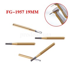 5pcs /pack High Speed Dental Tungsten Steel Crown Metal Cutting Burs FG-1957 po