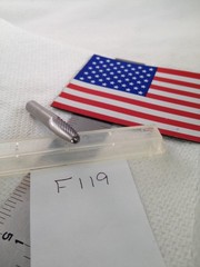 1 NEW FALCON / SGS 1/4″ SHANK CARBIDE BURR SF-1 tree SINGLE CUT 3/4″ LOC (F119)