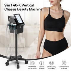 9 in 1 Beauty Machine for Skin Smoothing & Enhance Body Curves Vertical Model
