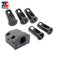 5 Piece C Sleeve Set BOT20 Turret Tool Holder Block 1-1/2″ Bore CNC Lathe