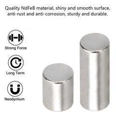 Lot 10-50 Pcs Round Disc Block Magnets Cylinder Rare Earth Neodymium Magnet N52