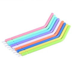 100PCS New Dental Polishing Polisher Prophy Cup Brush Nylon Latch Flat Type NO.1