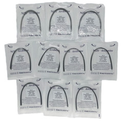 Dental Orthodontic Arch Wire Super Elastic Niti Round Ovoid /Nature Form
