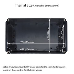 Waterproof Junction Box 7.87″x4.72″x2.95″ Electric Enclosure