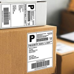 4×6 Fanfold Direct Thermal Shipping Labels for Zebra & Rollo Printers