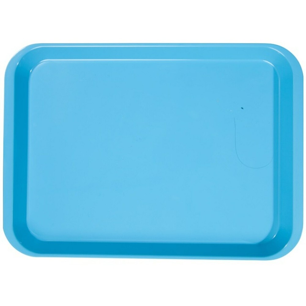 Dental Instrument Flat Setup Trays Size B Neon Blue (10 Trays)