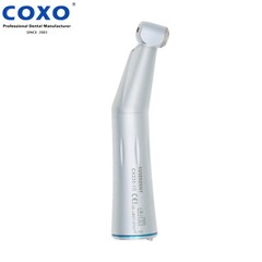 COXO Dental LED Fiber Optic Low Speed Contra Angle Turbine Handpiece 1B 1C 1E