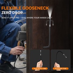 BestPrice! 2-Way 360° Endoscope W/Light Industrial Articulating Borescope Camera