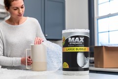 Bubble Cushioning Wrap 15ft Clear Moving Packing Roll Perforated Every 12in NEW