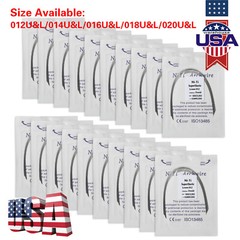Dental Orthodontic Super Elastic Niti Arch Wire Round Ovoid Form Archwire All