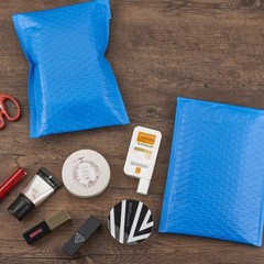 ProLine 500 #0 Extra Wide CD DVD Blue Poly Bubble Mailers Envelopes Bags 6.5×10
