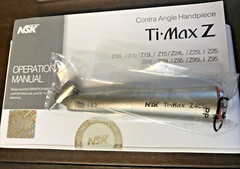 NSK Ti-Max Z45L Head Handpiece 1:4.2 Increasing Quattro Spray FG burs