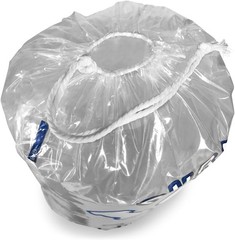 Ice bags 10 lb with Drawstring, 500 Count – Heavy Duty 11″ x 20″ Plastic Ice Bag