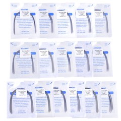 AZDENT Dental Orthodontic Stainless Steel Arch Wires Rectangular Nature Form