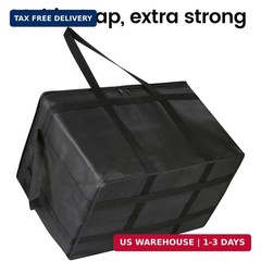 Bodaon 3-Pack Insulated Food Delivery Bag, XXXL Pizza Cooler Bags, Rideshare Del