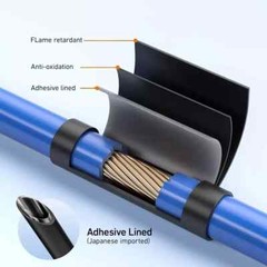 446 Pcs Heat Shrink Tubing Kit-4:1 Ratio Adhesive Lined Marine Grade Shrink