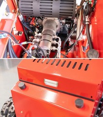 480 2645Lbs Tracked EPA 23HP 13GPM Mini Skid Steer 3-Pumps FREE SHIP Unloading