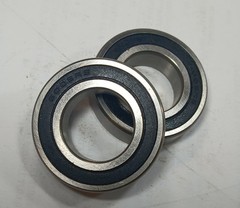 2 NEW UNBRANDED 6005RS 25X47X12 DEEP GROOVE BALL BEARINGS NNB ***MAKE OFFER***