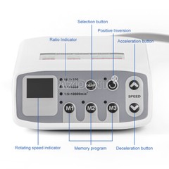 Dental LED Brushless Electric Micro Motor E-Type /1:1 LED Contra Angle Handpiece