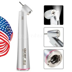 45° Angle Head Dental 1:4.2 Increasing LED Optic Contra Angle handpiece Inner US